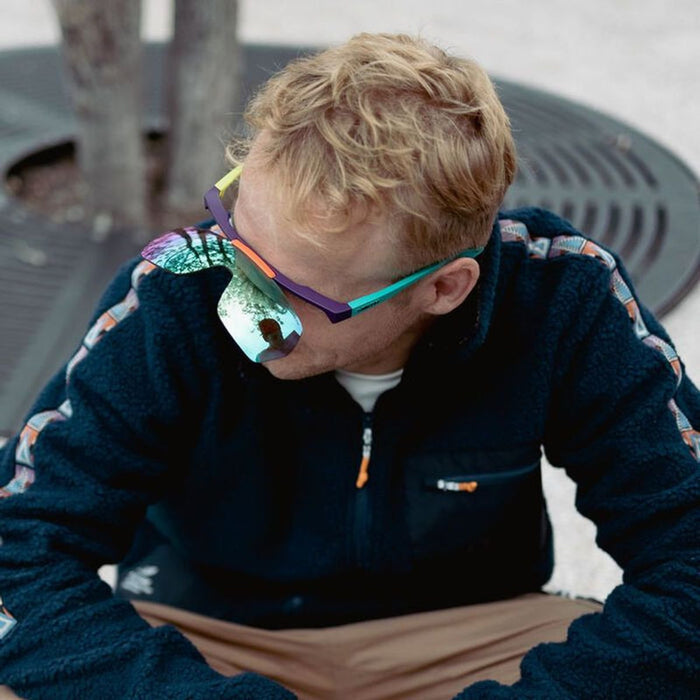 XC, Matte Purple Cinder Hi Viz Opal/Chromapop Opal Mirror Lenses
