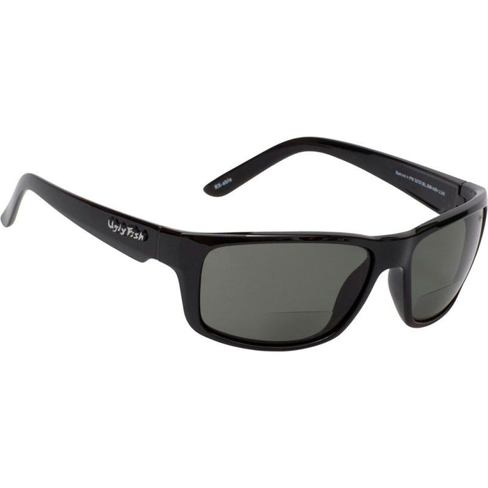 Xenon, Black/Bifocal +2.0 Smoke Polarised Lenses