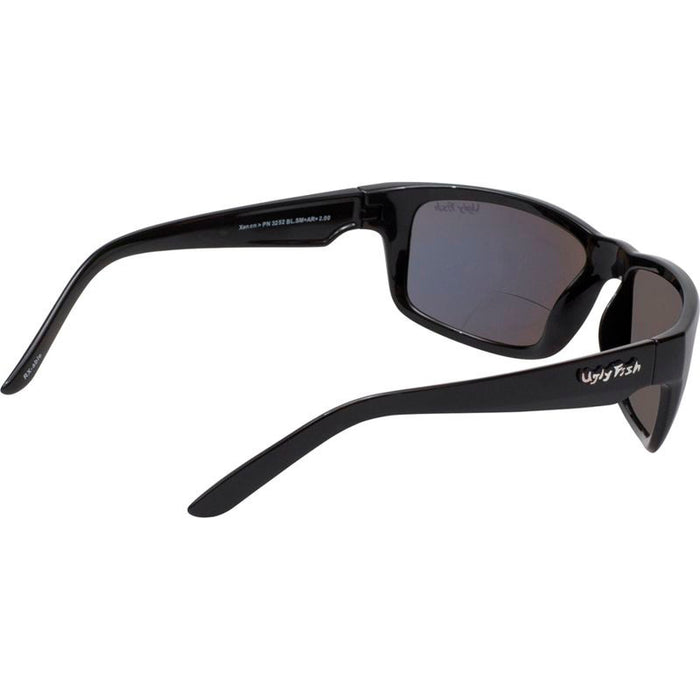 Xenon, Black/Bifocal +2.0 Smoke Polarised Lenses
