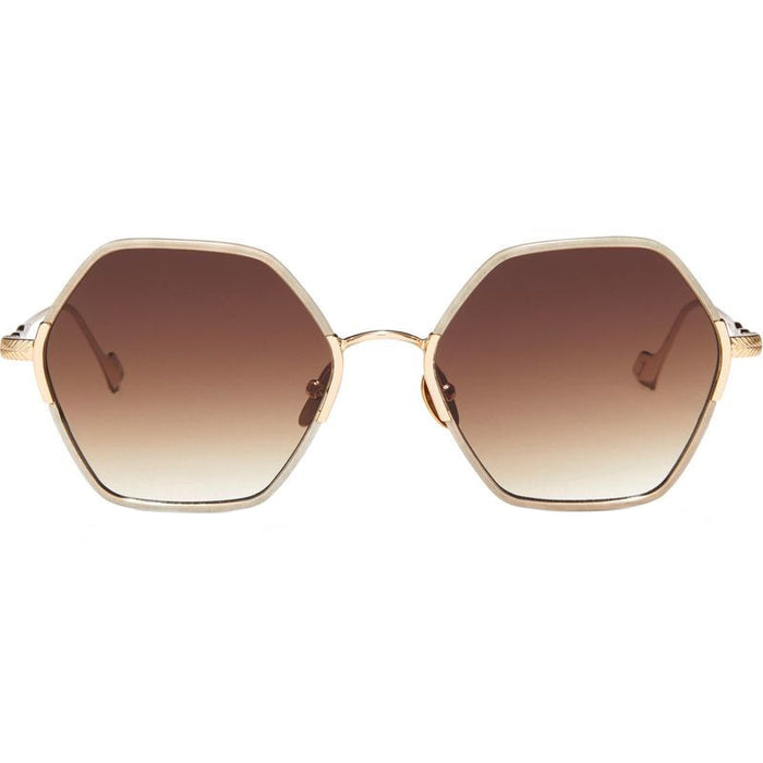 Yanni II, Ecru/Brown Gradient Lenses