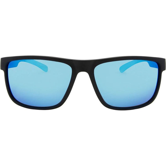 Yellowfin, Rubber Black/Blue Mirror Polarised Lenses