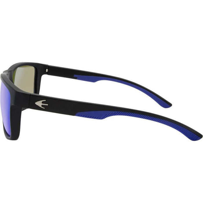 Yellowfin, Rubber Black/Blue Mirror Polarised Lenses