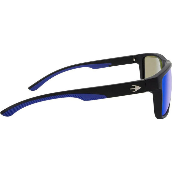 Yellowfin, Rubber Black/Blue Mirror Polarised Lenses