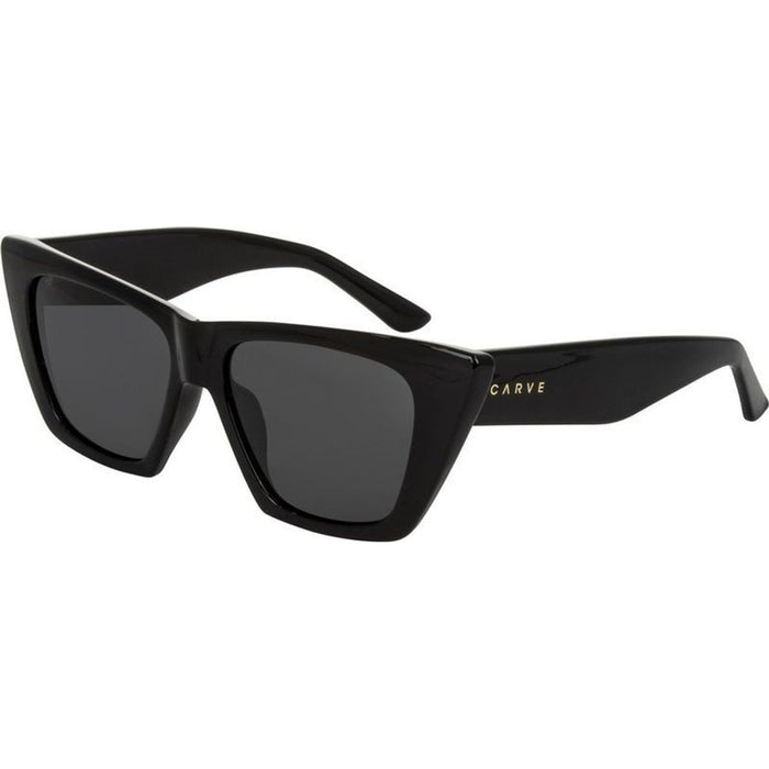 York, Gloss Black/Grey Lenses