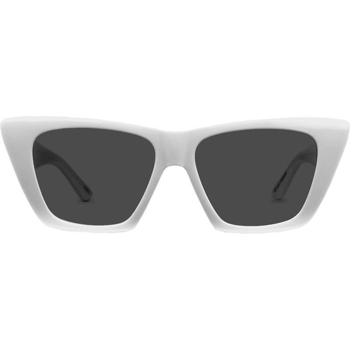 York, Gloss White/Grey Lenses