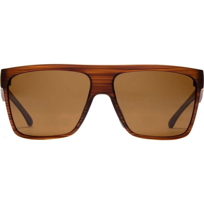 Young Blood Sport, Matte Woodland/Brown Glass Polarised Lenses