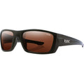Youranium, Matte Black/Copper Photochromic Polarised Glass Lenses