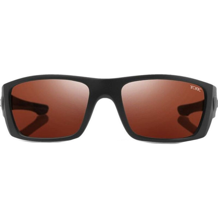 Youranium, Matte Black/Copper Photochromic Polarised Glass Lenses