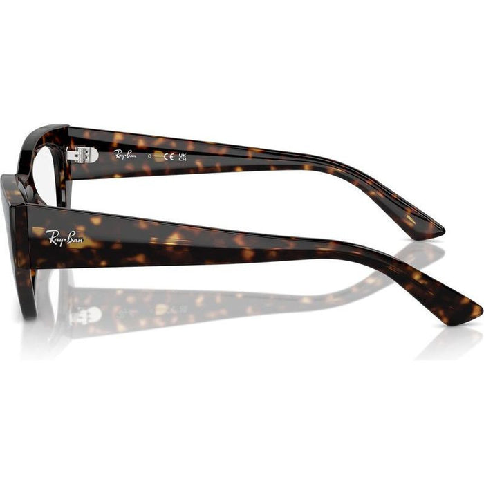 Zena RX7330, Havana/Clear Lenses 52 Eye Size