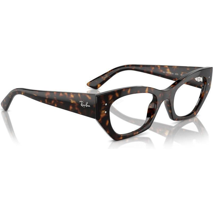 Zena RX7330, Havana/Clear Lenses 52 Eye Size