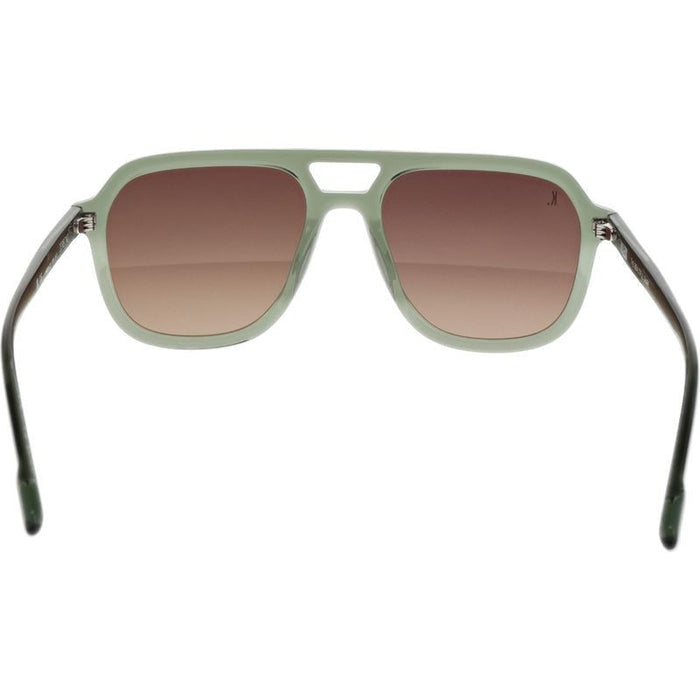 Zerbino, Transparent Green/Brown Gradient Lenses